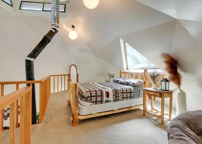 Off-Grid Geodesic Dome: Nevada City House W/ Views